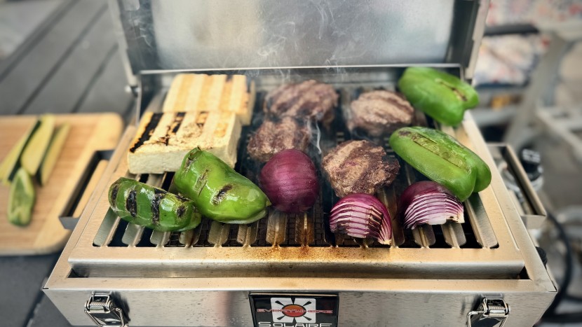 portable grill - infrared models like the solaire everywhere are meant to be operated...