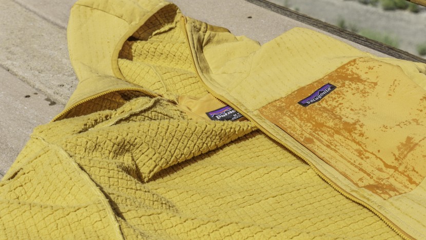 patagonia r2 techface hoody - the r2's fleece grid pattern ushers sweat away from the body...