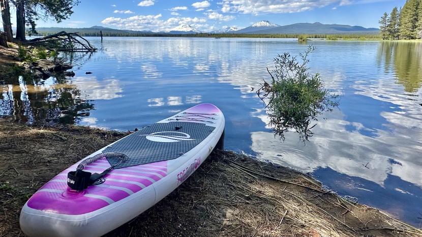 serenelife inflatable - an easy and affordable option for beginner paddlers.