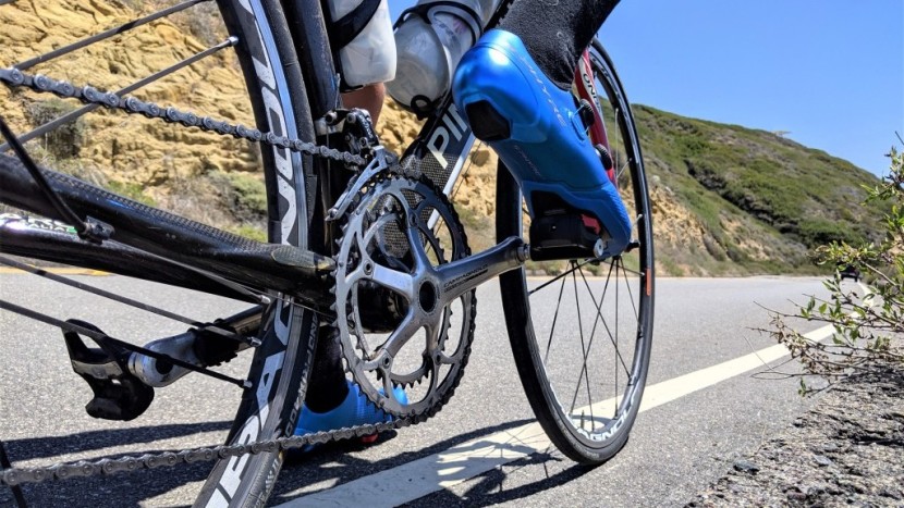 cycling shoes - it all starts with many miles of road ahead.