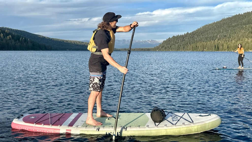 inflatable sup - our testers who are fairly new to suping found this board easy to...