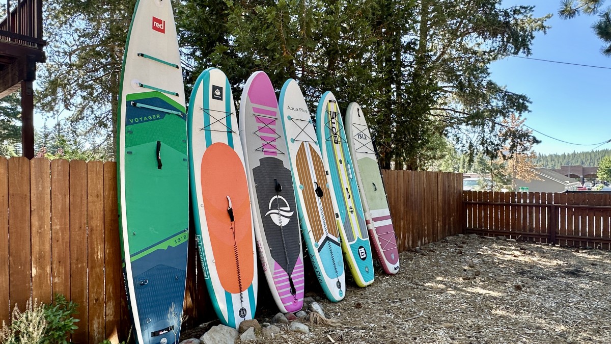 Best Inflatable Sup Review (Lineup of our first round of inflatable boards that we tested in 2024.)