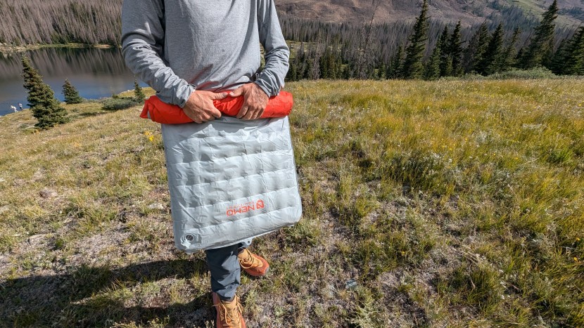 the nemo tensor all-season is thick, comfortable, and packs down to...