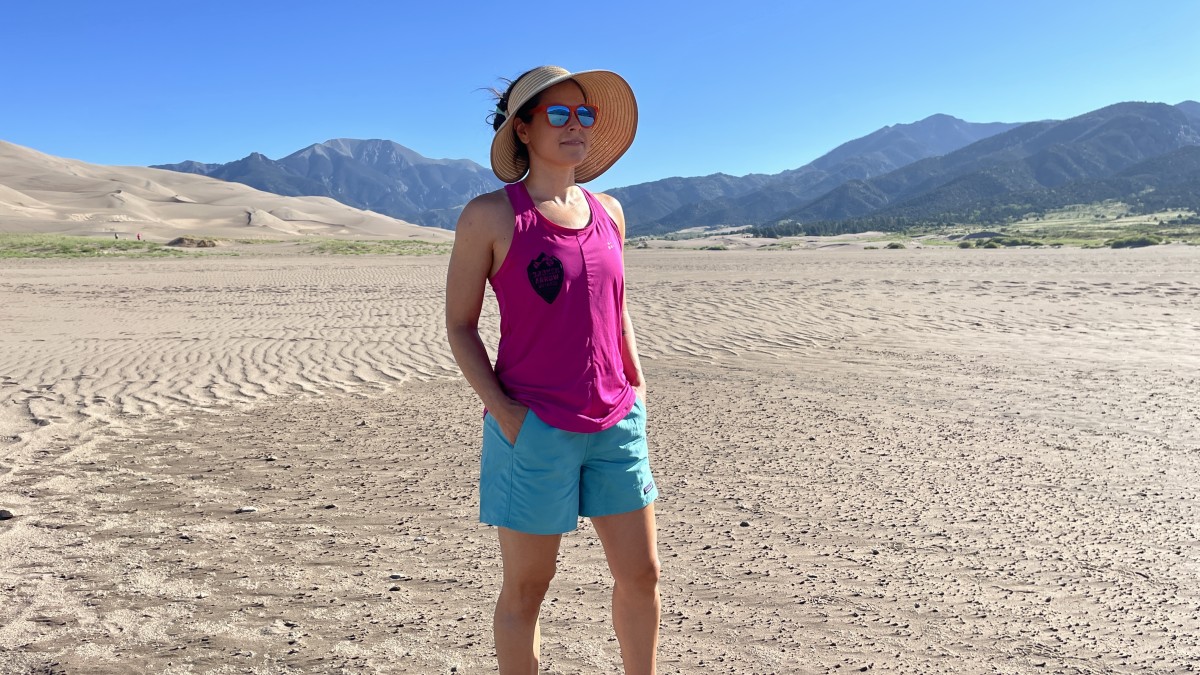 Patagonia Baggies Shorts - Women's Review (Casual to roam around in, the Patagonia Baggies are very relaxed, but not as stretchy as others.)