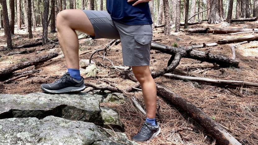 the overall mobility is more than adequate for our casual hiking...