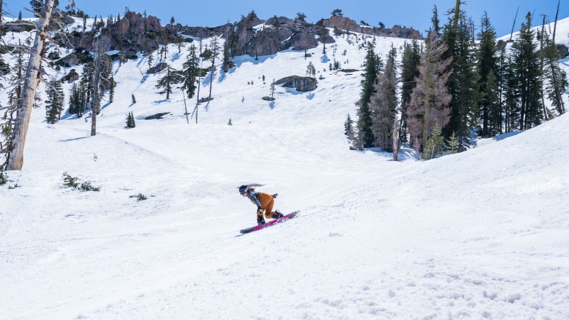 we had a blast ripping the yes all over the mountain.