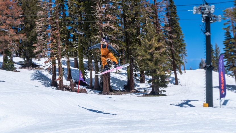 snowboard womens - the hel yes is just at home in the air as it is on the snow.