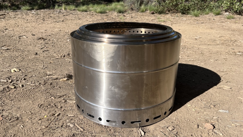 surestove smokeless - the lower air holes on the surestove are located on the stand. we...