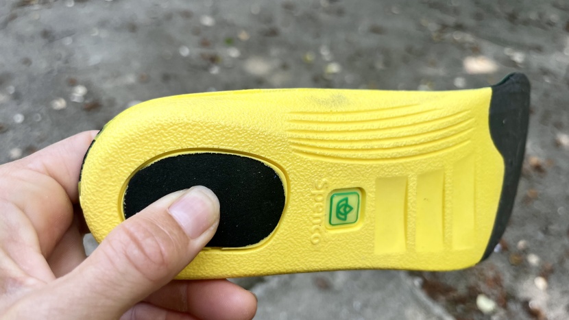 insoles - the the spenco polysorb cross trainer insole has an extra heel plug...