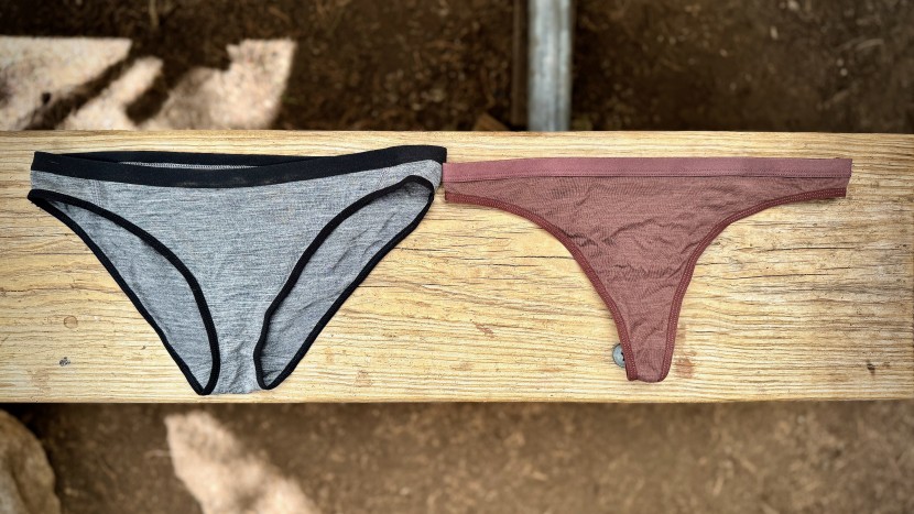 travel underwear womens - these two pairs of undies offer very different cuts with similar...