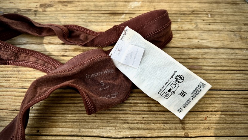 travel underwear womens - the tag of the icebreaker siren thong is almost as big as the...