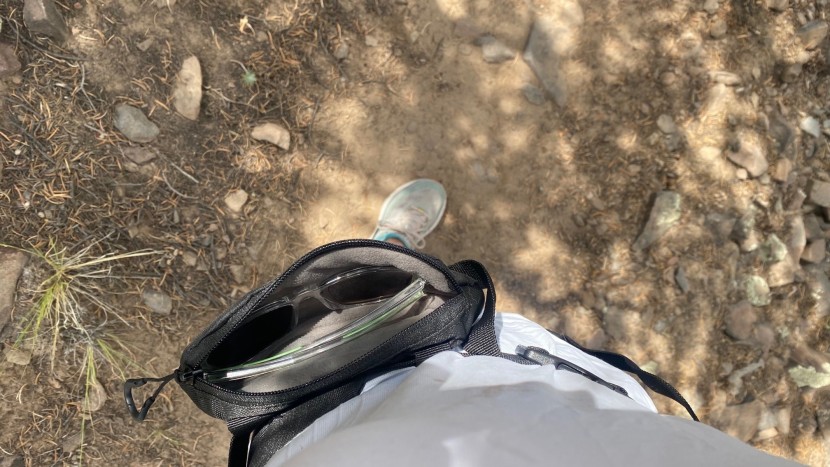 we appreciated that the decathlon quechua had a proper hip belt, and...