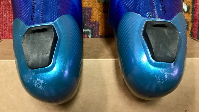 cycling shoes - even though the s-phyre rc903 has thick heel pads, they still don&#039;t...