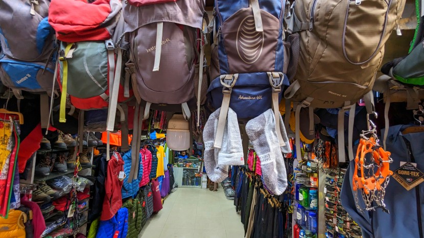 danish endurance unisex merino 3-pack - a hiker&#039;s version of a glamour shot.