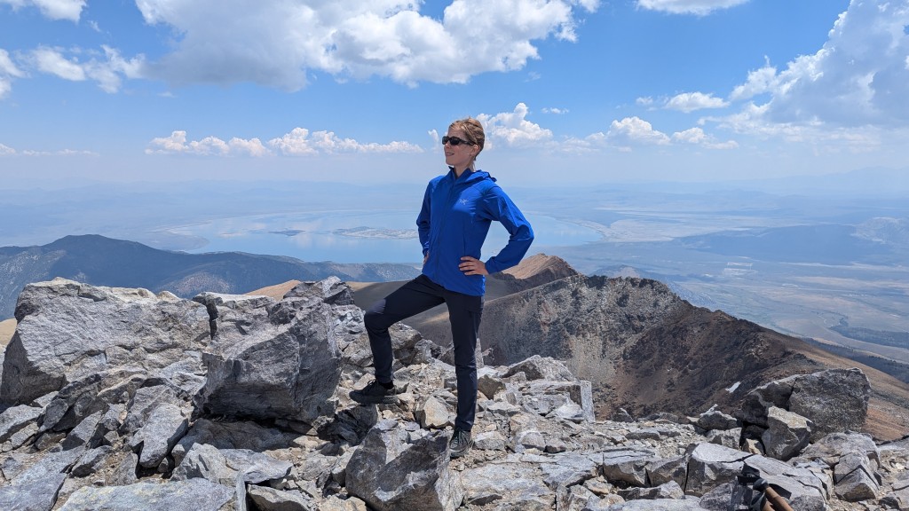 arc&#039;teryx gamma lightweight hoody for women - the gamma lightweight is breathable on the ascent and highly...