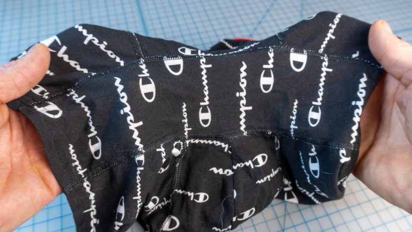 boxer briefs - a fully gusseted crotch area keeps seams off of the most sensitive...