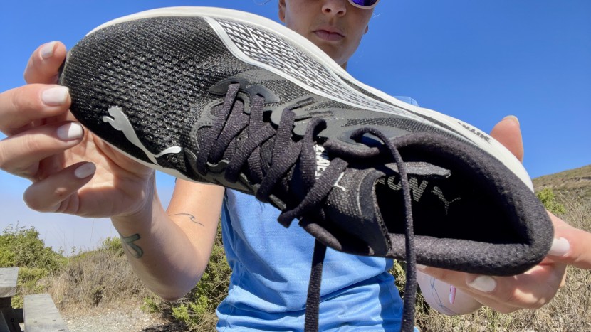 puma deviate nitro 3 for women - with a plush heel cushion and thick tongue, the deviate nitro is...