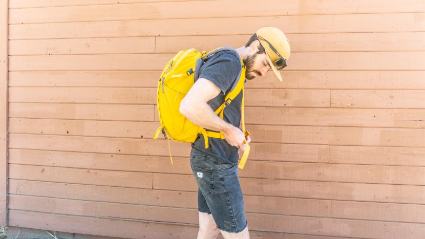 rei co-op trail 25 - the thin webbing that comprises the hip belt was not as comfortable...