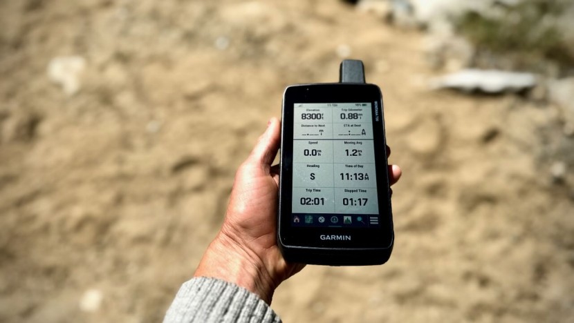 handheld gps - large and modern touch screens like the one pictured here are a...
