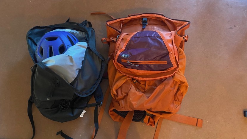 daypack womens - large, u-shaped openings on daypacks are extremely helpful when...