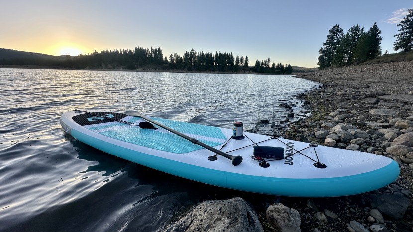 advenor extra wide - we had no concerns pulling this board onto shore or bumping it on...