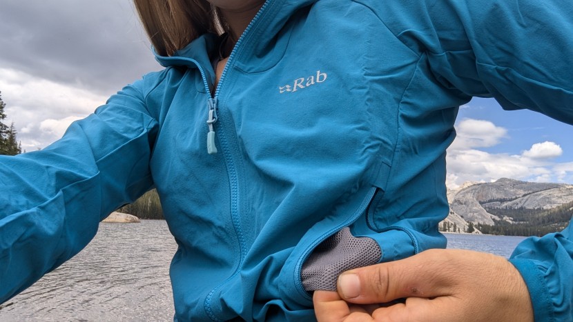 softshell jacket womens - need to cool down? mesh pockets are a game changer, allowing...