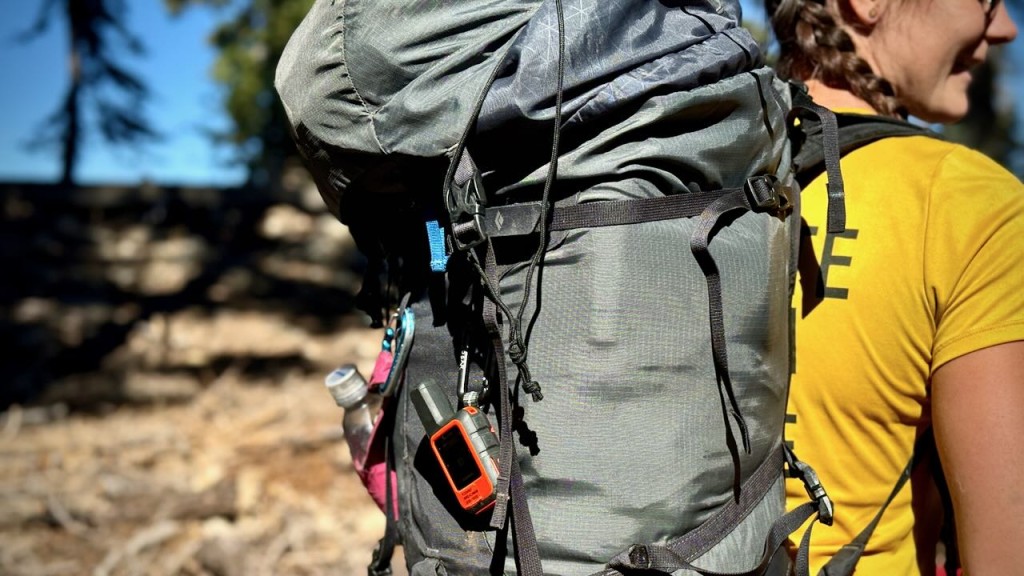 handheld gps - clipping the gps device to the exterior of your pack allows for...