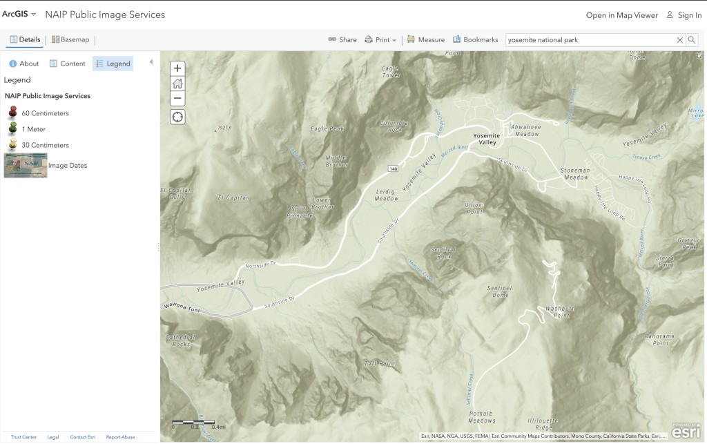 handheld gps - the naip offers shoots high-quality satellite imagery for the entire...