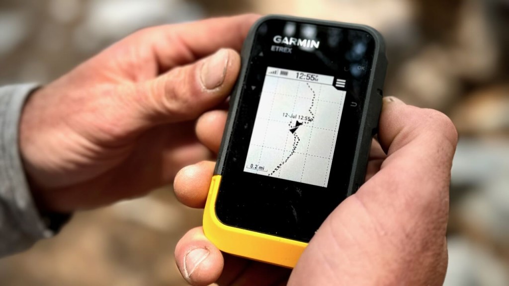 handheld gps - although a more affordable option, the etrex se, gathers information...