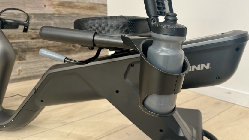 a handy spot for your water bottle that keeps it accessible yet out...