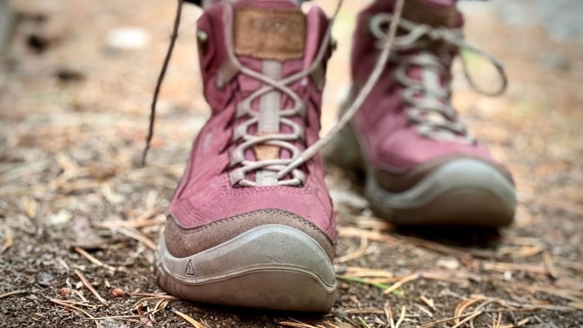 hiking boots womens - durable leather boots like these provide a ton of protection on the...