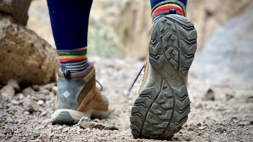 hiking boots womens - multi-directional tread patterns are important for especially muddy...