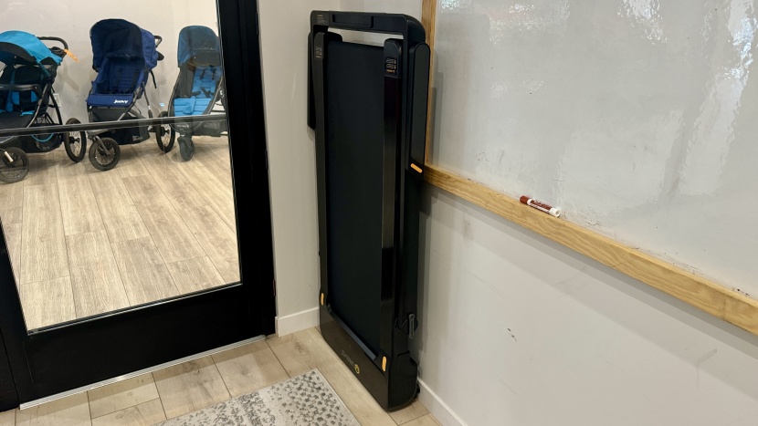 urevo strol 1 pro foldable treadmill - easy to stow and hide away.