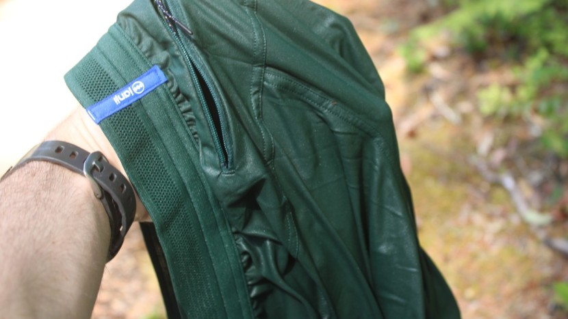 running shorts - shorts without dwr can saturate very quickly.