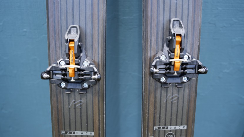 at bindings - salomon&#039;s toe pieces are reliable and simple, both things you want...