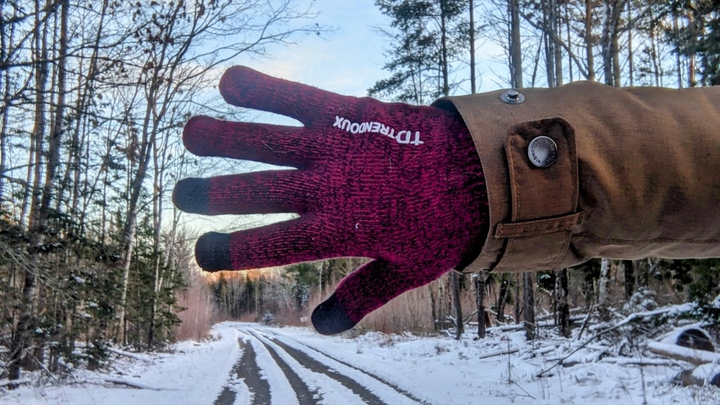 Casual winter gloves online