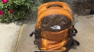 Testing the Recon's water resistance under 30 seconds of the same...