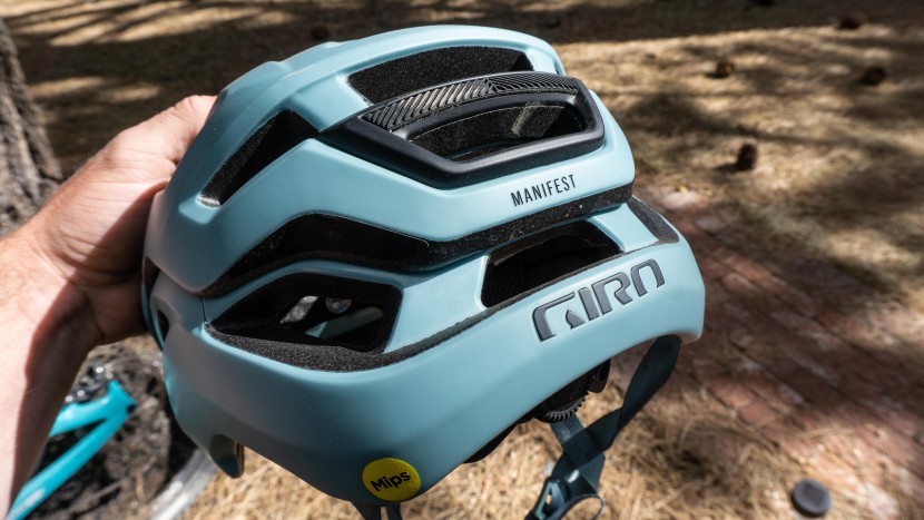 bike helmet - the manifest has great ventilation, especially out the back.