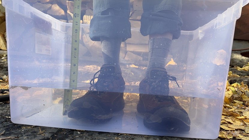 keen targhee iv low - these shoes held up well during prolonged submersion, with only a...