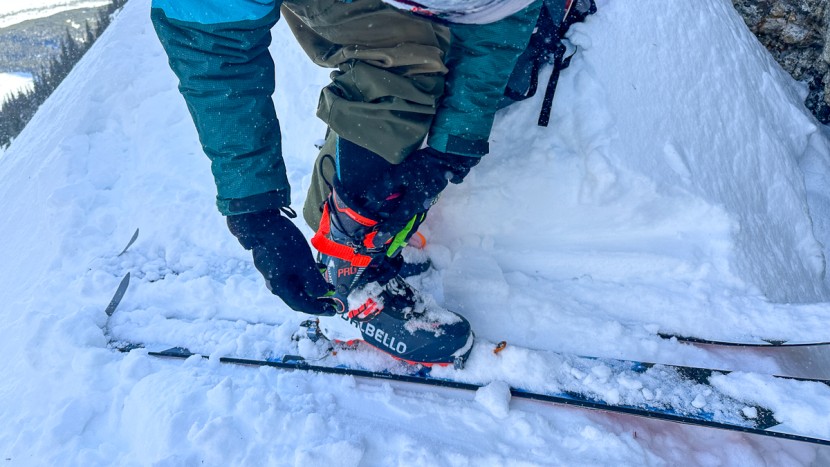 backcountry ski boots - on cold touring days you need insulating boots and need to be able...