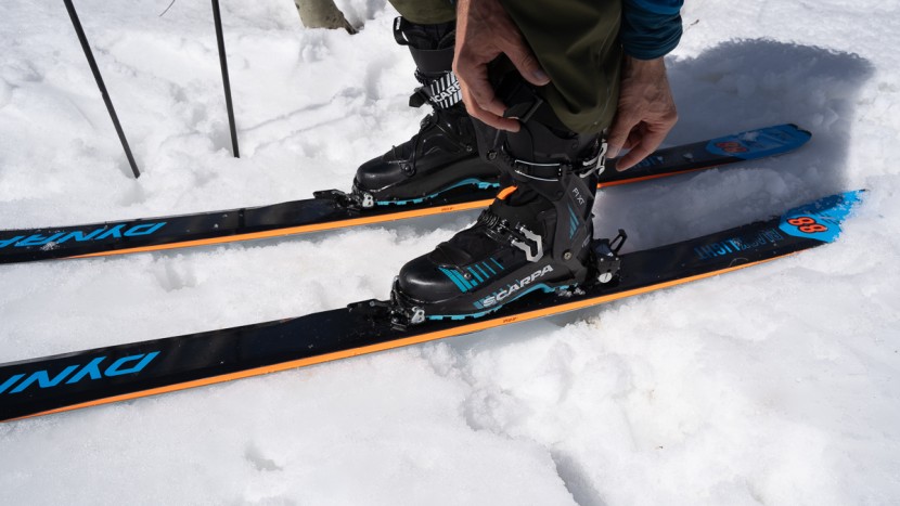 scarpa f1 xt - this boot has a fairly neutral fit, though the narrow forefoot...