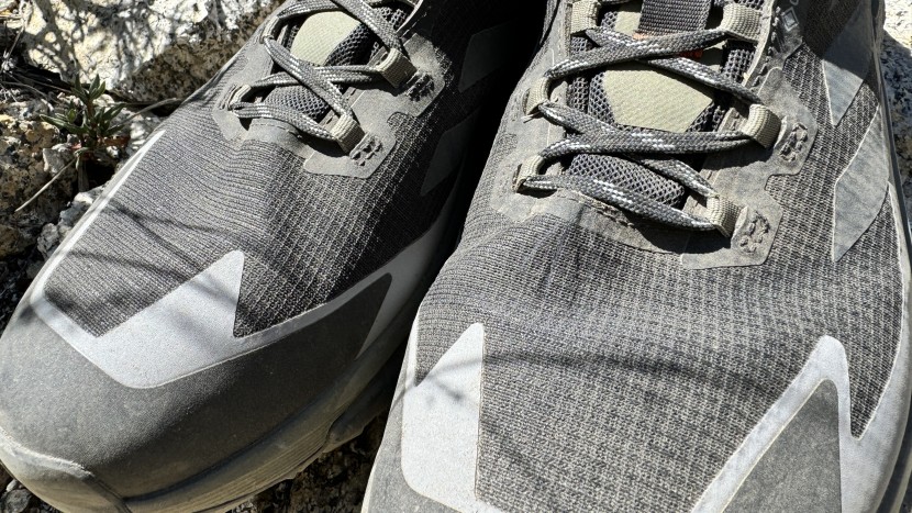 adidas terrex free hiker gore-tex 2.0 low - the uppers use mostly mesh, though there are some protective panels...