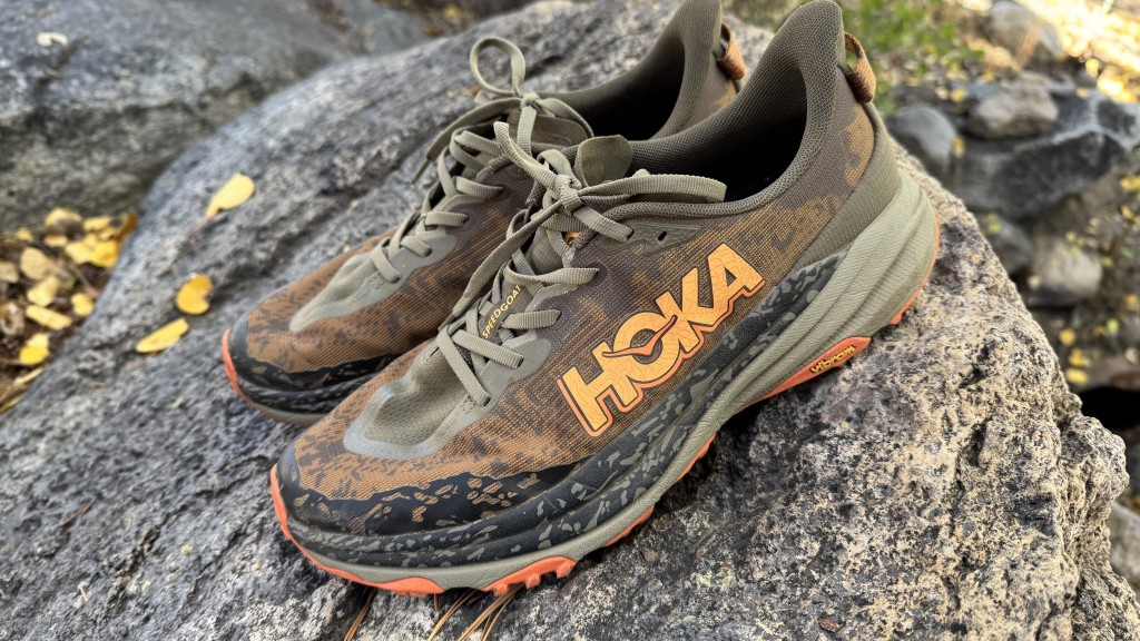 hoka speedgoat 6 - these rugged trail runners do great as ultralight hiking shoes as...