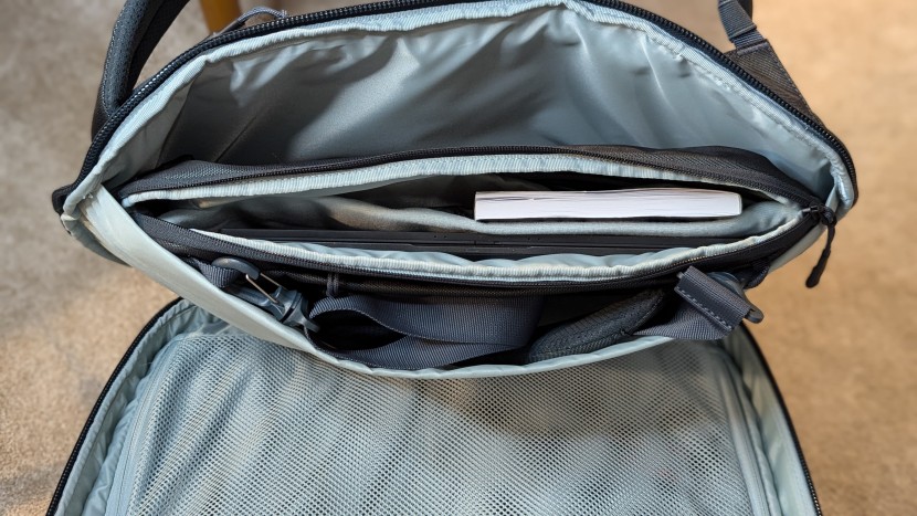 travel backpack - the pocket on the interior of the thule subterra serves as...