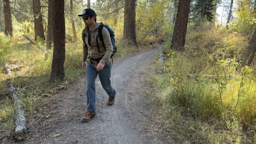 hiking boots men - the supportive quest 4d is built for all day wear.