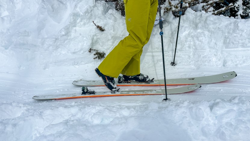 fischer transalp 105 cti - pair the fischer with light skins, bindings, and boots and their...