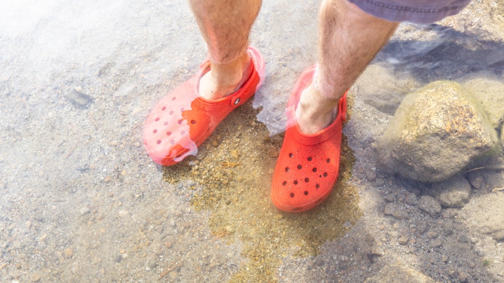 water shoes men - if only in bare feet, it's best to use chilly options like the crocs...