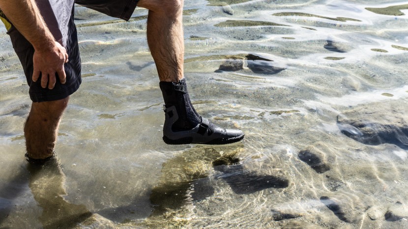 water shoes - neoprene booties offer excellent insulation and comfort for long...