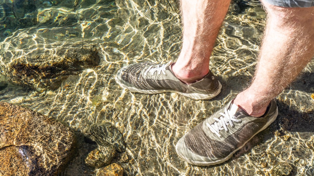 water shoes men - while the olukai moku pae didn't drain as quickly, it did offer a...