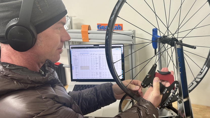 enve m6 wheelset - relative spoke tension was inconsistent, and that tension dropped...